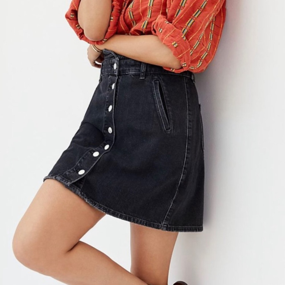 Anthropologie | Pilcro Mini Denim Skirt